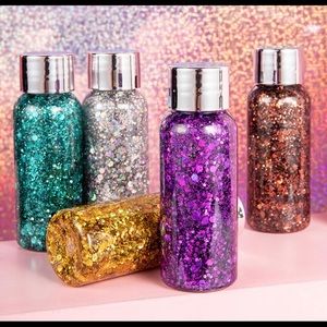 Glitter Gel Makeup